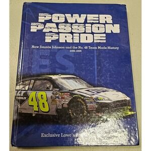 Power Passion Pride Book How Jimmie Johnson & The #48 Team Made History 06-09 CD